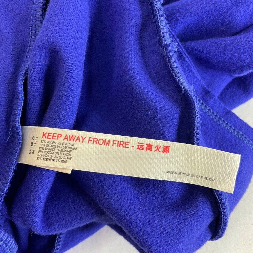 Free People Movement Reveal Sweatshirt Womens Size Medium Blue Oversized $98 Nwt - Picture 8 of 11